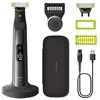 Image de Philips OneBlade Pro 360 Authentique Visage + Corps - Tondeuse à barbe électrique, rasoir et tondeuse, 1 lame 360, 1 sabot avec 14 hauteurs de coupe, 1 kit Corps, 1 socle de charge, QP6652/30