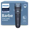 Image de Tondeuse barbe PHILIPS BT3665/15 Series 3000, 40 hauteurs de coupe, précision 0,5 mm, autonomie 80 mn