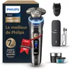 Image de Philips Rasoir i9000 Prestige Ultra, rasoir électrique 100% étanche, technologie Skin IQ Pro, système Triple Lift & Cut, lames de précision NanoTech rotatives à 360°, 5 modes de rasage, XP9402/46