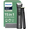 Image de Philips Tondeuse à barbe Multigroom Series 9000, 15 en un avec OneBlade, 2 lames d'origine pour visage, tête et corps, 27 longueurs (0,2 à 20 mm) (modèle MG9531/15)