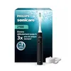 Image de Philips Sonicare Série 2100 - Brosse à Dents Électrique Sonique, Élimine 3x plus de plaque, Capteur de pression, SmarTimer & QuadPacer, Bleu Cobalt (HX4021/04) (noir)