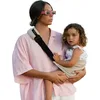 Image de wildride Sangle d’épaule pliable compacte, deuxième porte-bébé, élingue à une main pour câliner les sorties, voyage, élégant, soutien 20 kg, importé
