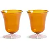 Image de Verres Eve - Set de 2 &Klevering Rose taille unique