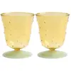 Image de Verres Dot - Set de 2 &Klevering Jaune taille unique
