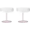 Image de Coupes Twirl - Set de 2 &Klevering Rose taille unique