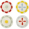 Image de Assiettes Folk - Set de 4 &Klevering Multicolore S