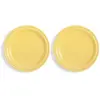 Image de Assiettes Mochi - Set de 2 &Klevering Jaune M