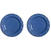 Image de Assiettes Mochi - Set de 2 &Klevering Bleu S