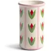 Image de Vase en grès Tulipes &Klevering Rose taille unique
