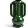 Image de Vase en grès Amfora &Klevering Vert taille unique