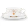 Image de Pip Studio Royal Winter White Tasse avec soucoupe, 225 ml