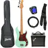 Image de Fazley Sunset Series Piranha 4 Surf Green pack débutant basse