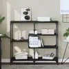 Image de vidaXL Table console noir 103x32x95 cm bois d'ingénierie