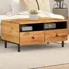 Image de vidaXL Table basse 80x54x40 cm bois massif d'acacia