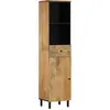 Image de vidaXL Armoire de salle de bain 38x33x160 cm bois massif de manguier