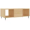 Image de vidaXL Table Basse chêne Sonoma 102x50x40 cm Bois d'ingénierie