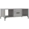 Image de Table basse sonoma gris 102x50x40 cm bois d ingénierie