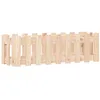 Image de vidaXL Lit Surélevé de Jardin Design de Clôture, Bac à Fleurs, Pot de Plantes, Jardinière de Jardin, Marron 100x30x30 cm Bois de Pin Massif