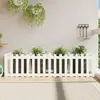 Image de vidaXL Lit surélevé de jardin design de clôture 200x50x50cm pin massif