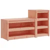 Image de vidaXL Armoires de Cuisine d'Extérieur 2 pcs, Meubles de Rangement, Organisateur de Jardin Terrasse Patio, Marron Bois Massif Douglas