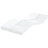 Image de vidaXL Matelas en Mousse Blanc 100x200 cm 7 Zones dureté 20 ILD