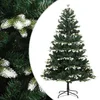 Image de vidaXL Sapin de Noël Artificiel à charnières avec Neige floquée 180 cm
