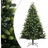 Image de vidaXL Sapin de Noël Artificiel à charnières avec Support 180 cm