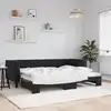Image de vidaXL Lit de jour avec gigogne sans matelas 80x200 cm
