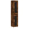 Image de vidaXL Buffet Haut, Armoire de Rangement avec Pieds, Meuble de Rangement, Organisateur Salon Salle de Séjour, Chêne Fumé Bois d'Ingénierie