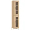 Image de vidaXL Buffet Haut, Armoire de Rangement avec Pieds, Meuble de Rangement, Organisateur Salon Salle de Séjour, Chêne Sonoma Bois d'Ingénierie