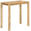 Image de Table de bar 112x55x108 cm Bois de manguier massif