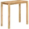 Image de vidaXL Table de bar 112x55x108 cm Bois de manguier massif