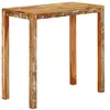 Image de vidaXL Tavolo da Bar 112x55x108 cm in Legno Massello di Recupero
