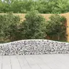 Image de vidaXL Paniers à gabions arqués 5 pcs 400x30x40/60 cm Fer galvanisé