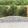 Image de vidaXL Paniers à gabions arqués 8 pcs 400x30x40/60 cm Fer galvanisé