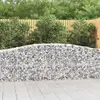 Image de vidaXL Paniers à gabions arqués 25 pcs 400x50x80/100 cm Fer galvanisé