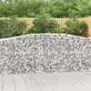 Image de vidaXL Paniers à gabions arqués 25 pcs 400x50x100/120 cm Fer galvanisé