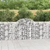 Image de vidaXL Paniers à gabions arqués 10 pcs 200x30x100/120 cm Fer galvanisé