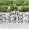 Image de vidaXL Paniers à gabions arqués 50 pcs 200x50x100/120 cm fer galvanisé