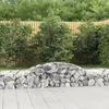 Image de vidaXL Paniers à gabions arqués 17 pcs 300x50x40/60 cm fer galvanisé