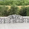 Image de vidaXL Paniers à gabions arqués 30 pcs 300x50x60/80 cm fer galvanisé