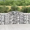 Image de vidaXL Paniers à gabions arqués 20 pcs 300x50x100/120 cm fer galvanisé