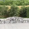 Image de vidaXL Paniers à gabions arqués 20 pcs 400x50x40/60 cm Fer galvanisé