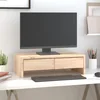 Image de Support pour moniteur 50x27x15 cm Bois de pin solide