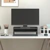 Image de vidaXL Support de moniteur Gris 50x24x16 cm Bois de pin solide