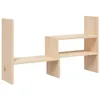 Image de Support pour moniteur (39 72)x17x43 cm Bois de pin solide