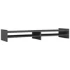Image de vidaXL Support de Moniteur Rehausseur d'Ecran Support pour Ordinateur Portable Bureau Maison Intérieur Gris 100x27x15 cm Bois de Pin Solide