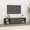 Image de vidaXL Meuble TV Gris 156x40x40 cm Bois de pin massif