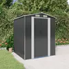 Image de vidaXL Abri de jardin Anthracite 192x191x223 cm Acier galvanisé