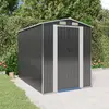 Image de vidaXL Abri de jardin Anthracite 192x274x223 cm Acier galvanisé